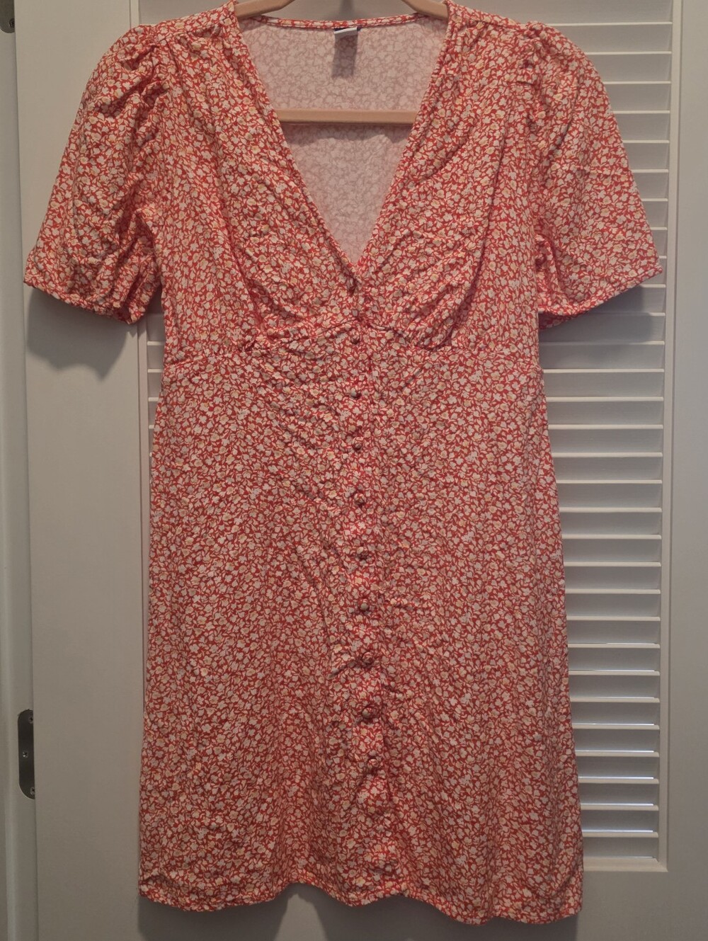 Old Navy Button Down Crepe Mini Dress